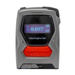 Ruheds måler med dobbelt LCD display (Ra, Rz, Rq, Rt)